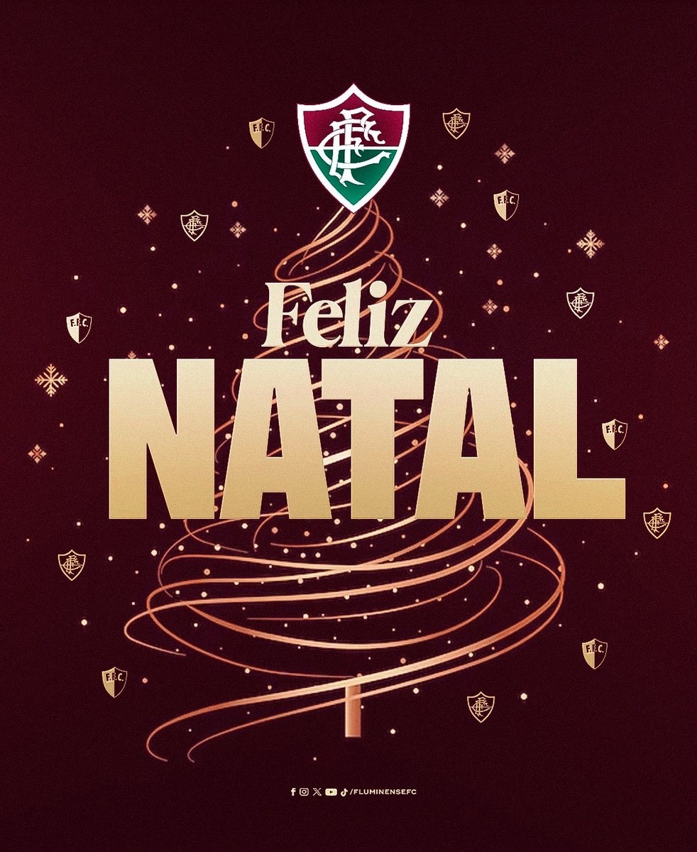 FluminenseFC's tweet image. Um Feliz Natal a todos os Tricolores! ❤️💚