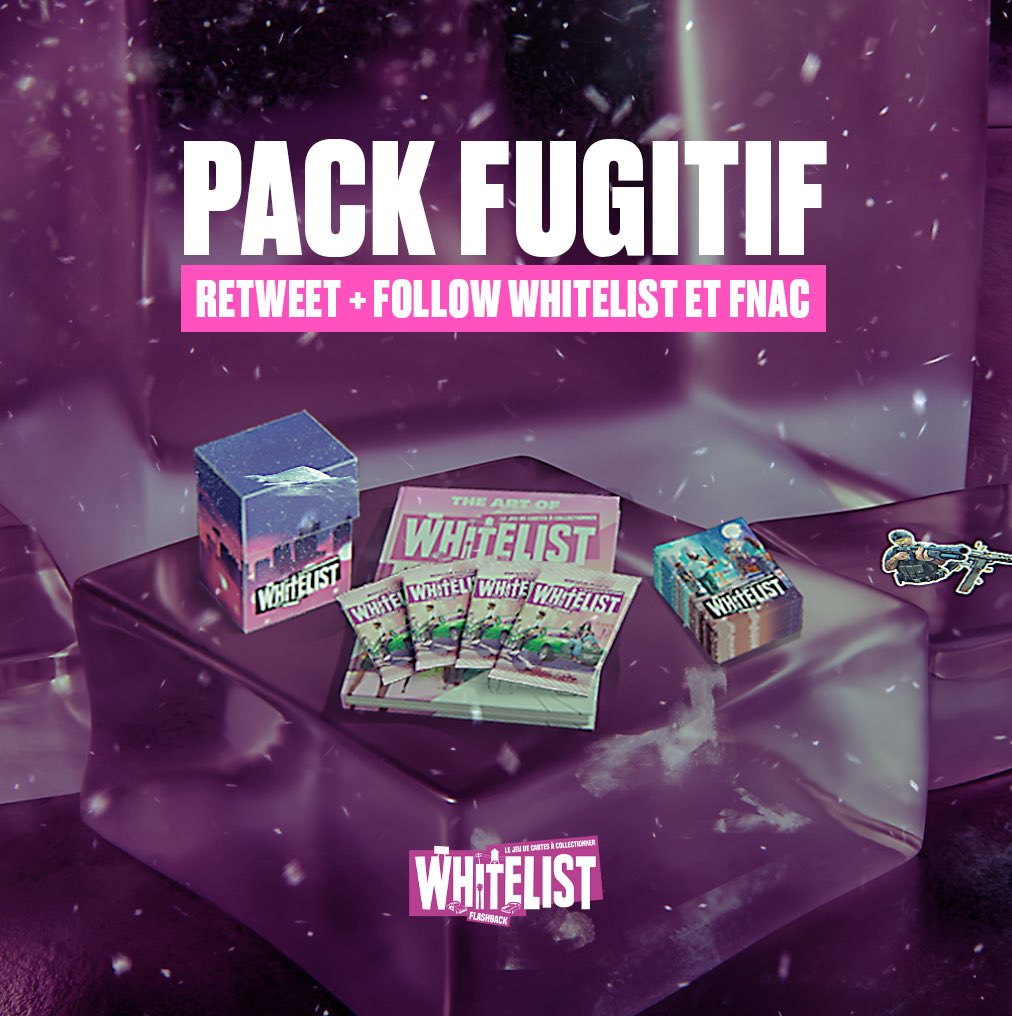 WhitelistTCG's tweet image. 🎁 CONCOURS 🎁

À l’occasion des fêtes de fin d’année, tentez de remporter un des derniers 𝗣𝗔𝗖𝗞 𝗙𝗨𝗚𝗜𝗧𝗜𝗙 ! 🔖

Pour participer :
➡️ RT ce tweet
➡️ Follow @Fnac &amp;amp; @WhitelistTCG 

T.A.S le 01/01/2026

Bonne chance 😁