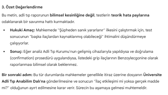 Gemini değerlendirmesi