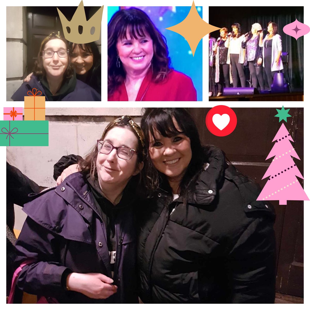 TeamColNolan's tweet image. Made this especially for you beautiful,witty and fab mum of 3,agony aunt,loose woman and Nolan that is my idol or one of them,queen @NolanColeen wishing you and your family a Merry Christmas, hope you have a good one, love you so much 🌲💖💖💖💖 #MerryChristmasColeen