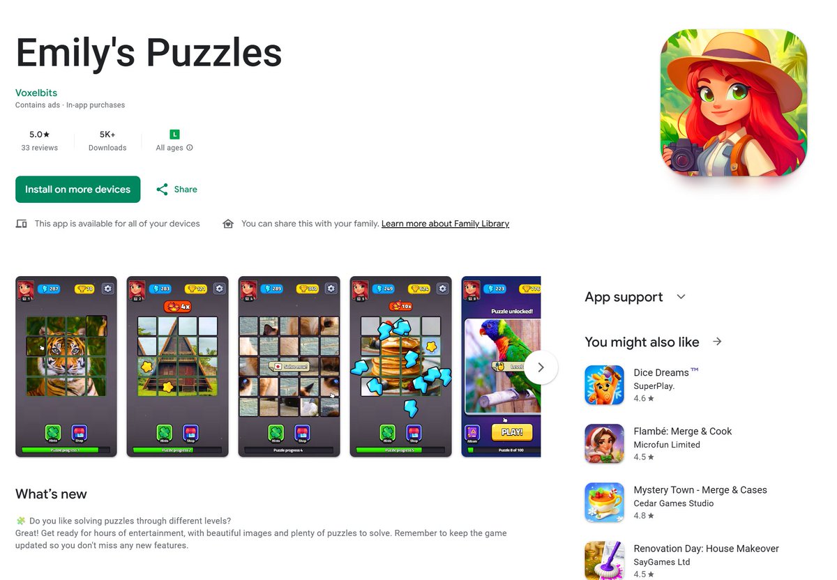 yoanches's tweet image. I expected at most 500 downloads, but we’re already at 5K and counting. Here’s what helps me so far...

- Find the keywords that work best for the app.

- Update the page metadata at least once a month so the algorithm knows the app is active and pushes it more.