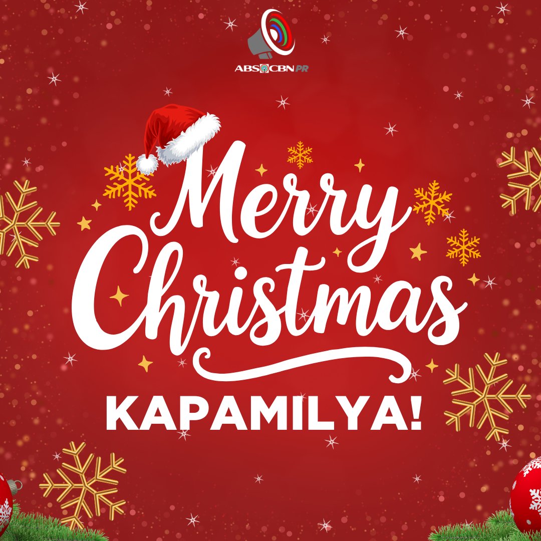 Merry Christmas, Kapamilya! 🎄✨

May love, joy, and hope find you and your loved ones. ❤️💚💙