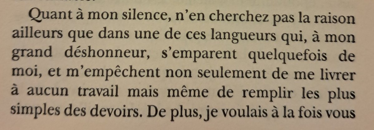 CcPignat's tweet image. N'écrivez pas : "J'ai eu la flemme de t'écrire."

Comme Baudelaire à sa mère, écrivez :