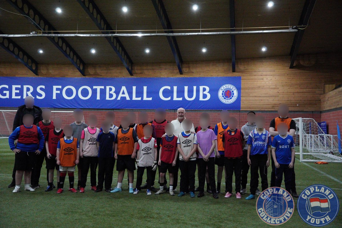 Copland Youth enjoyed a visit to the Rangers training centre with Rangers legend John ‘Bomber’ Brown. 

Thanks to Bomber for his time and everyone supporting Copland Youth. Sign-ups will be available vs Motherwell on 27th December.