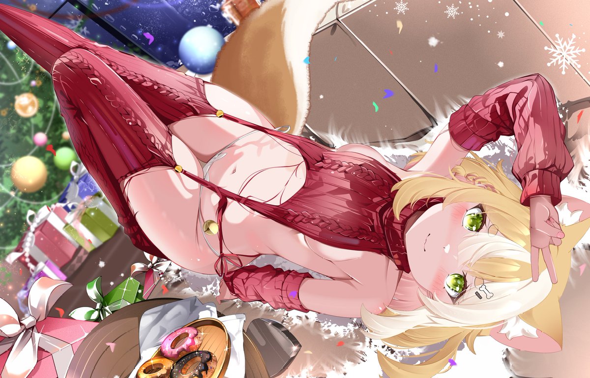 NotVenti's tweet image. MEREY CHRISTMAS 🎁🎄🎄 

I'll be having a Christmas stream at 8PM (GMT+8) PLEASE COME BY!!! 🎁💝