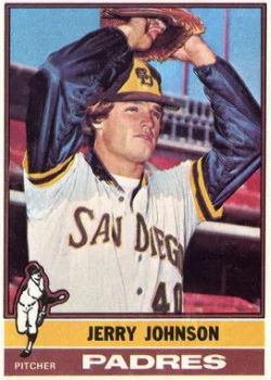 1975Topps's tweet image. Card #658 - Jerry Johnson #Padres

Johnson pitched for 7 teams over 10 seasons. Part of the 1969 trade for Curt Flood (see: MLB's reserve clause), Johnson had 18 saves in 1971 for the #Giants and was the winning pitcher for the expansion #BlueJays in their 1st game in '77. #Topps