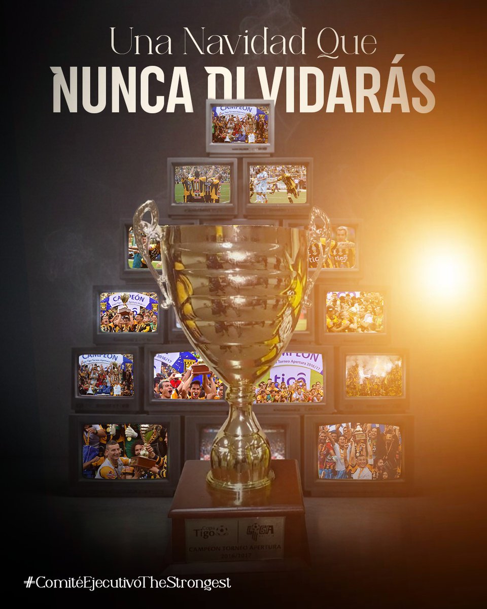 24 de Diciembre de 2016, todos los stronguistas no lo olvidamos jamás, jamás, Campeones de Bolivia nuestro regalo de navidad! 🖤💛🐯🎶🎄
#ComitéEjecutivoTrabajando #ComitéEjecutivoTigre
