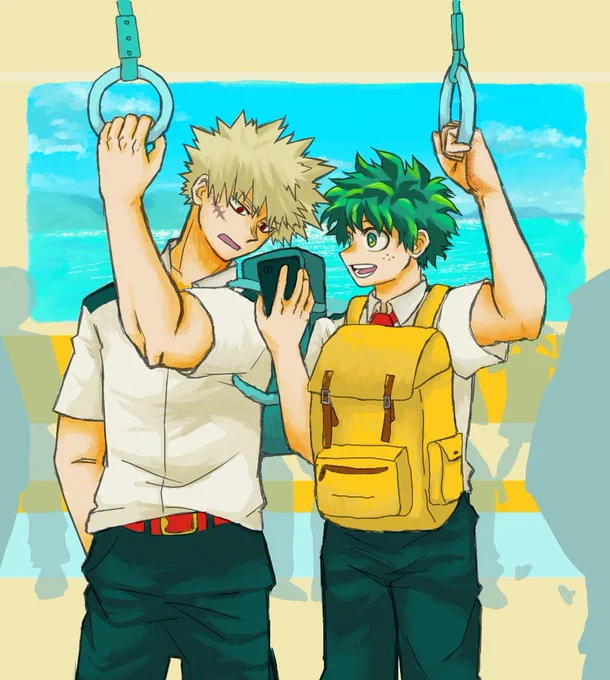 クリスマスなのにめちゃくちゃ夏っぽい勝デク〜 たのしかった!