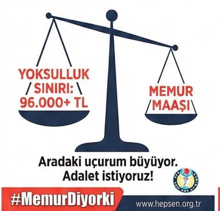 Bu zam oranı ne borçları kapatıyor ne geleceğe umut veriyor. Ay sonunu getirmek için kredi kartına yüklenmek zorunda kalıyoruz. Bu tablo sürdürülebilir değil.

#MemurDiyorki
<a href="/RTErdogan/">Recep Tayyip Erdoğan</a> <a href="/tcbestepe/">T.C. Cumhurbaşkanlığı</a> <a href="/TBMMresmi/">TBMM</a>