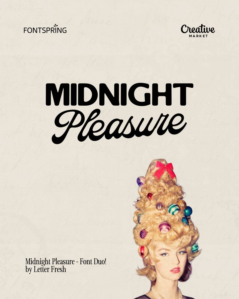 fontspring's tweet image. Which festive font duo wins? 🎀 These font pairings have been trending over the last 30 days — and it’s easy to see why!

Double tap your favorite + save for holiday inspo 💝 #HolidayFonts #Fontspring