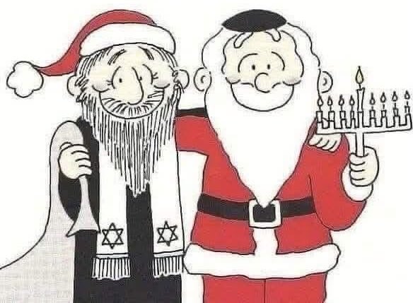 Da poco conclusa Hanukah, desidero oggi augurare a tutti un Buon Natale e che le feste possano portare sempre salute, spensieratezza e felicità nelle famiglie. Tanti auguri!