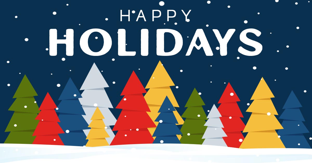 Wishing you and your family a very happy holiday season. Merry Christmas!