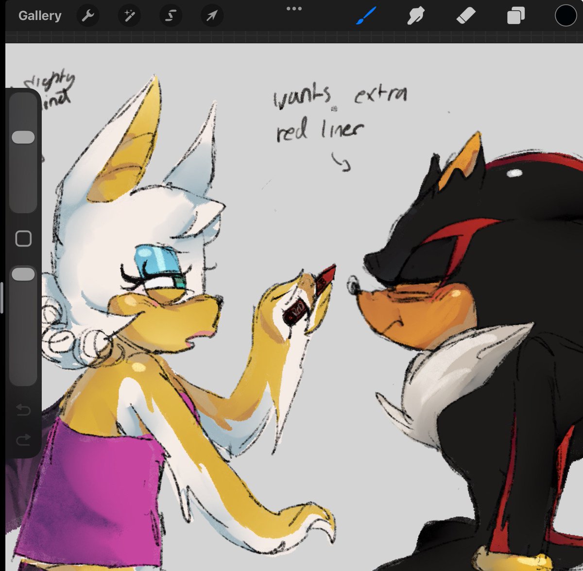 twolooss's tweet image. He's so stupid I love him
#ShadowTheHedgehog #RougeTheBat #sth