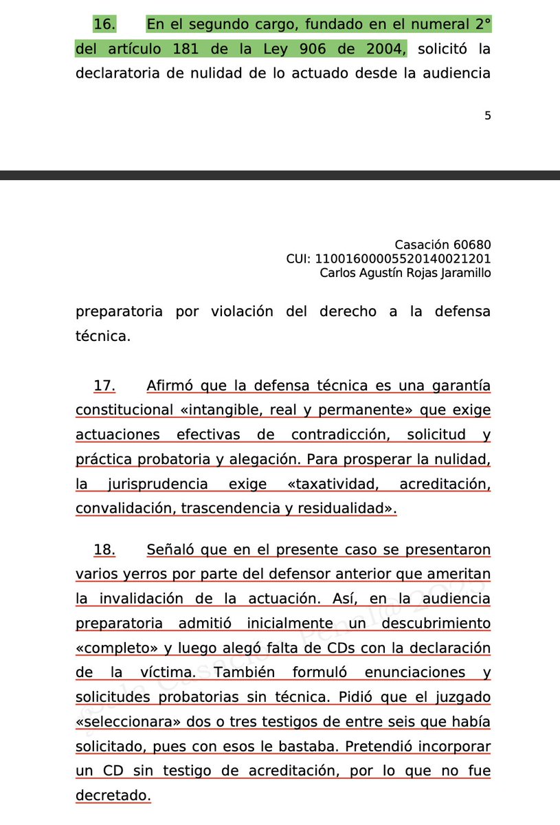 En materia de casación, la causal segunda —violación al debido proceso—  suele presentar un menor grado de dificultad en comparación con la causal  primera —violación directa de la ley sustancial— y con, image size:815x1200