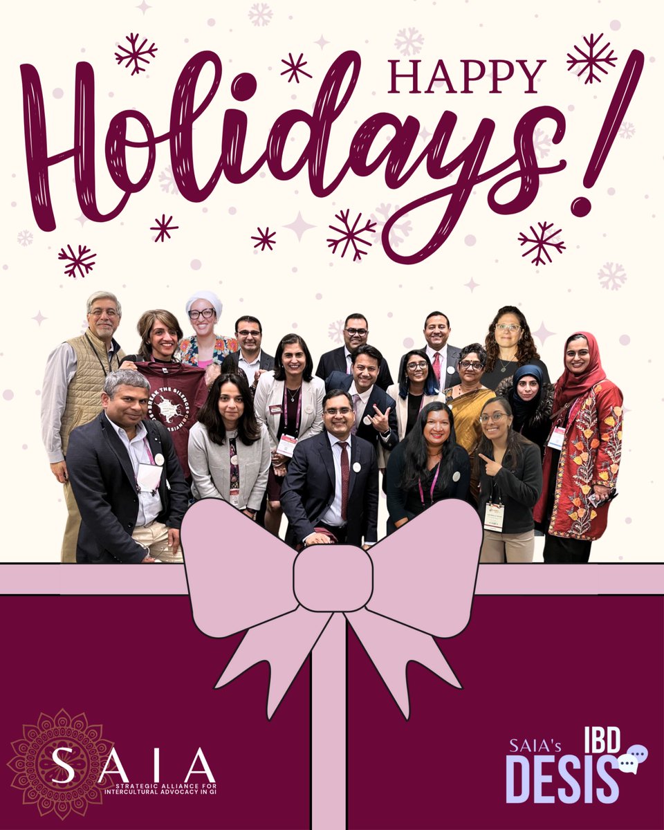 saia_gi's tweet photo. Happy Holidays from all of us at SAIA / @ibdesis ✨✨🎄🎄

We send our love and best wishes to you and your loved ones 💜💜

We hope you have a wonderful time filled with happiness, good health, and festive cheer 🥳🎉 https://t.co/SGBN3Fn2SV
