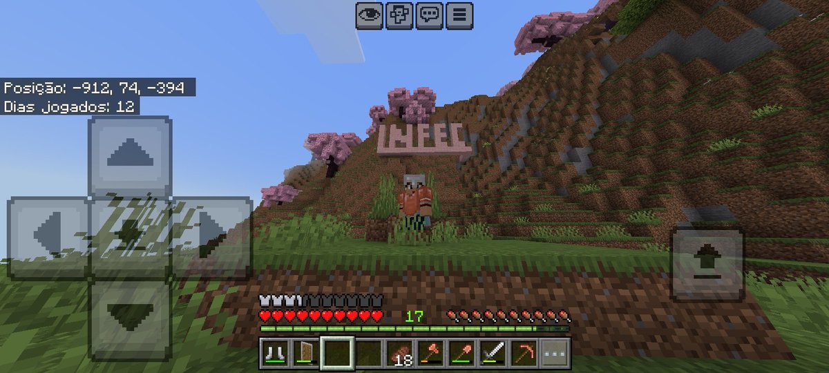 infecback07's tweet image. Minecraft não deixa sobra nada..