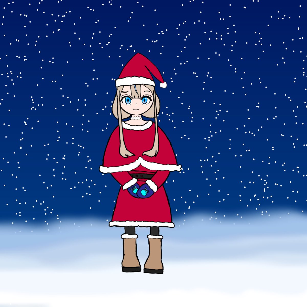 めいちゃん様 確認用 待ち合わせ場所にいるイメージのJELEEちゃん 露出させると寒そうだから