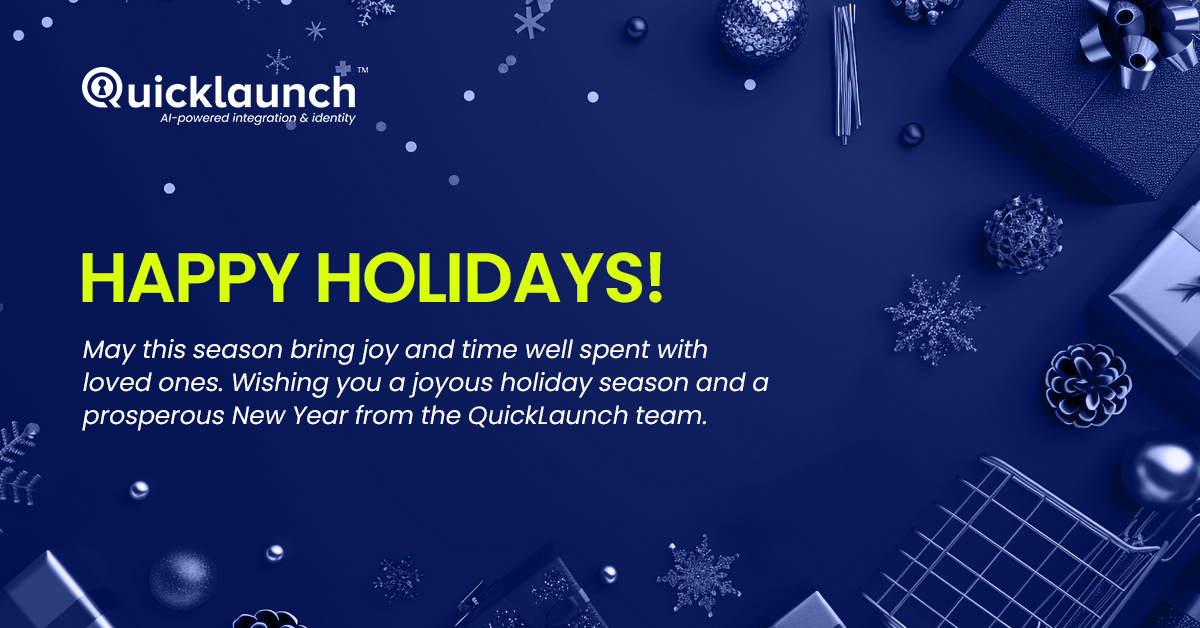 Thank You to the higher education community for your continued trust.
Wishing you a joyous holiday season and a prosperous New Year from the QuickLaunch team.

Learn more about the recent expansion of the QuickLaunch leadership team here: tinyurl.com/QuickLaunch-ha…

#HappyHolidays