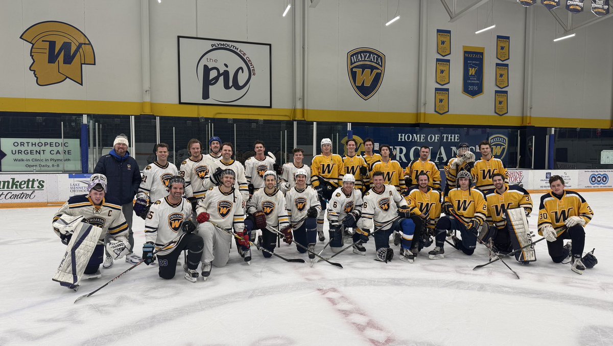 WHS_boyshockey's tweet image. Thank you to our Trojan Alumni!