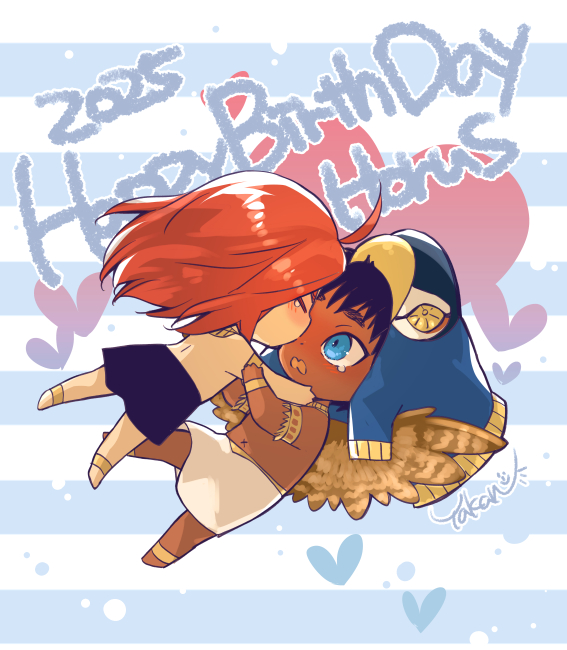 エネ
ホルス誕生日おめでと～～～
来年は叔父様に再会できるといいね・・・っっっ
できますように！