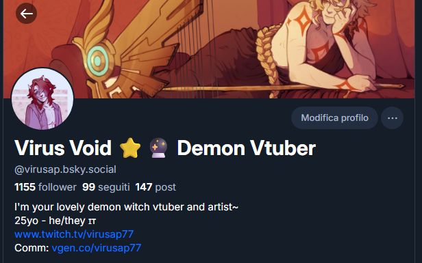 Virus Void ⭐️🔮 Witch Demon Vtuber tweet media