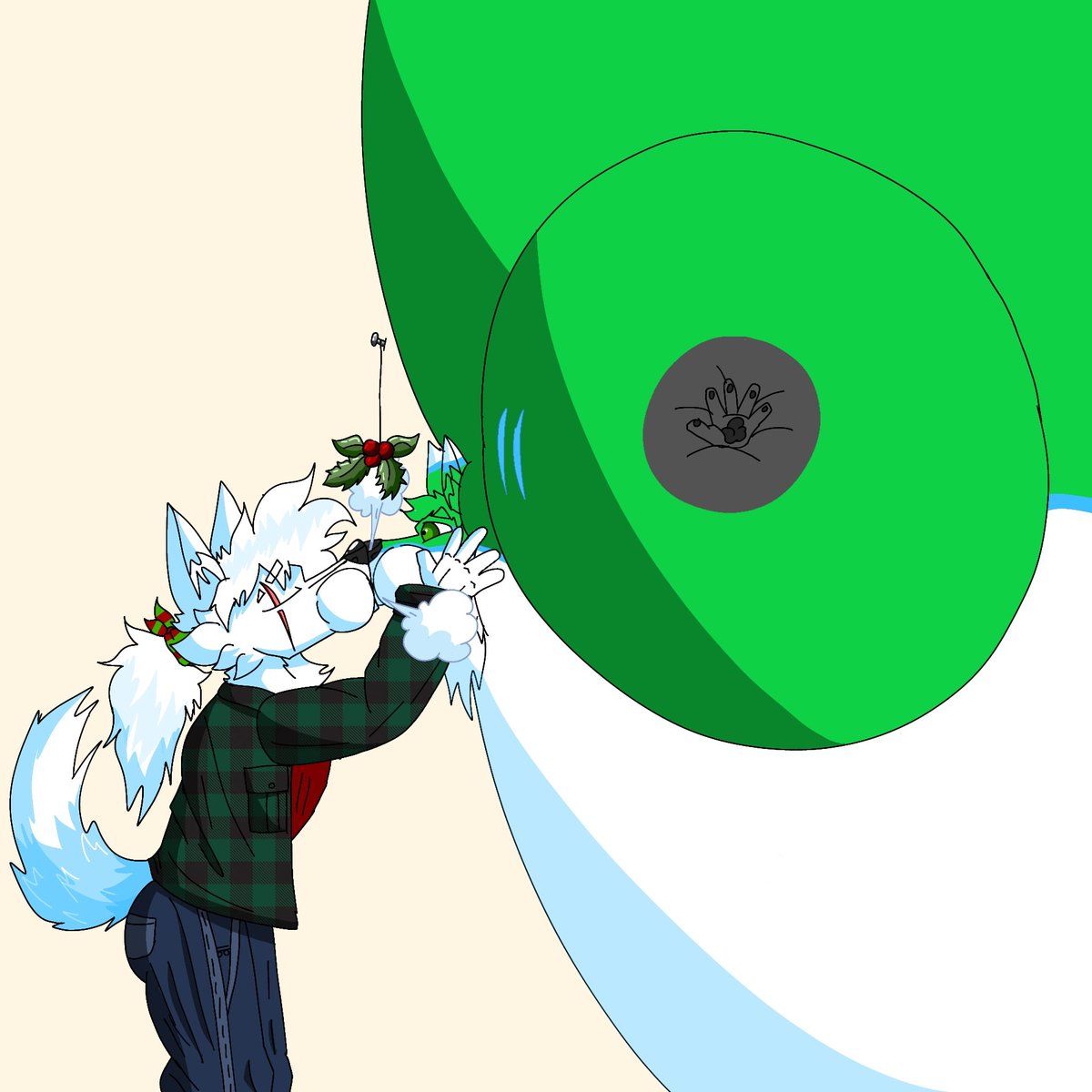 vennywolf1945's tweet image. Christmas blimps with

@bloonfox @MetyProto and Remy