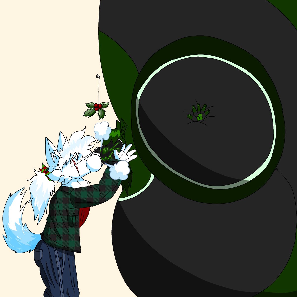 vennywolf1945's tweet image. Christmas blimps with

@bloonfox @MetyProto and Remy
