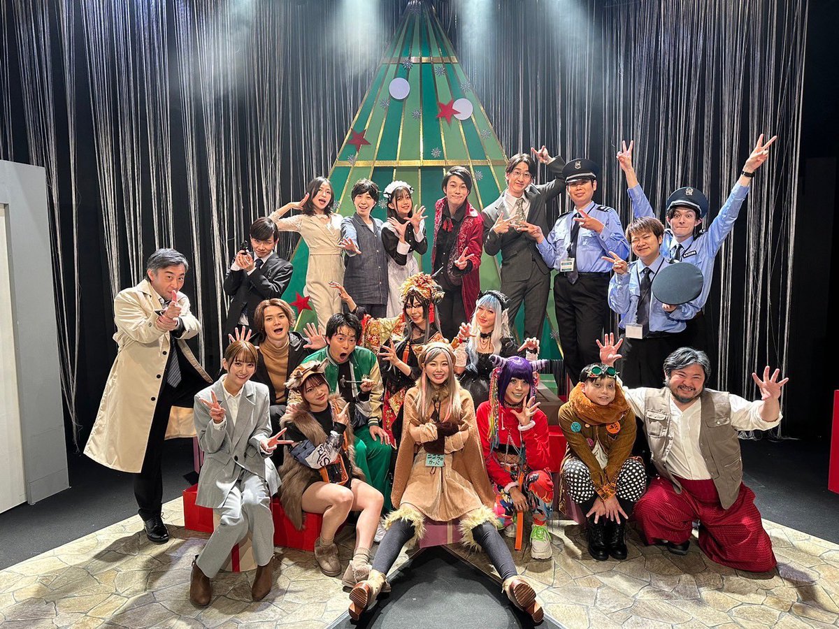 Nuruponz's tweet photo. ✨happy holiday✨
✨メリークリスマス2025✨
おーい❗️ニコラ‼️出番だぞ‼️✨
🤶🎅🦌🦌🛷🎁❄️✨✨✨
#萬腹企画
#ニコラ
#NIKORA
#NIKORA2023
#ライジングラブ
#メリークリスマス https://t.co/V5xP47lbxK