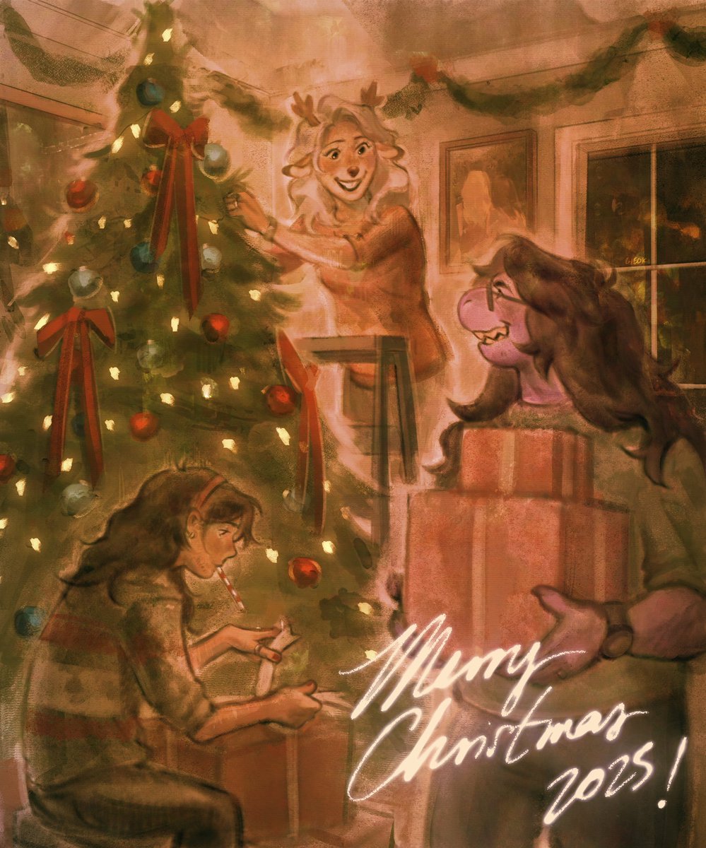 gieoki's tweet image. merry yurimas 2025!!! #krusielle #deltarune