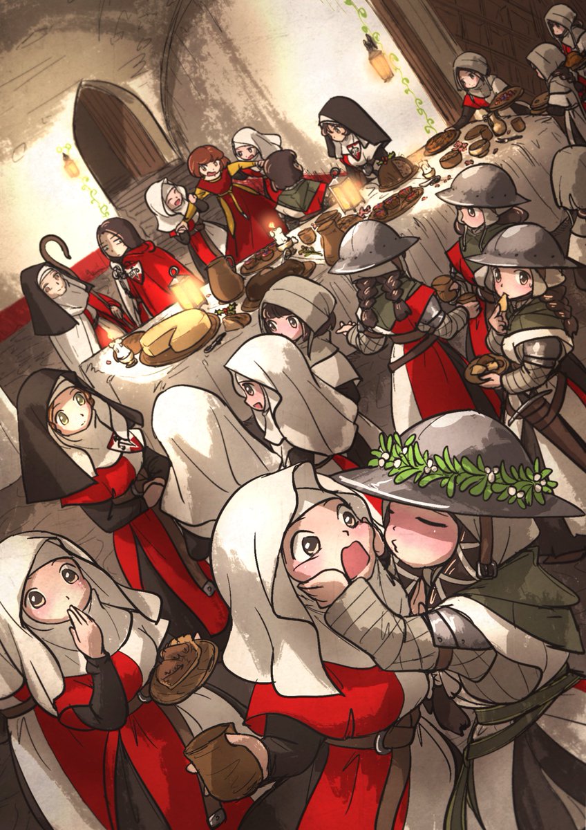 IronlilyS's tweet image. The Ordo Mediare sisters are entering their 4th year.