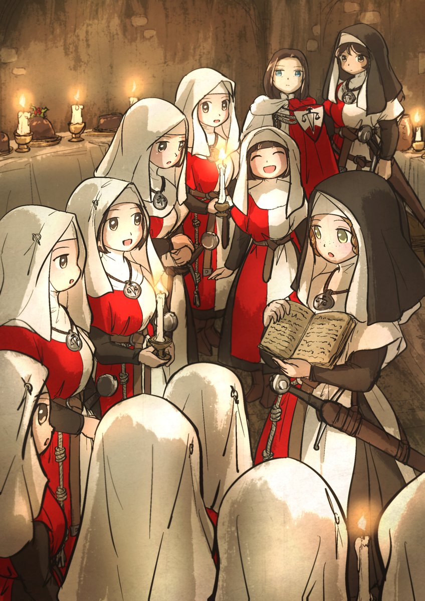 IronlilyS's tweet image. The Ordo Mediare sisters are entering their 4th year.