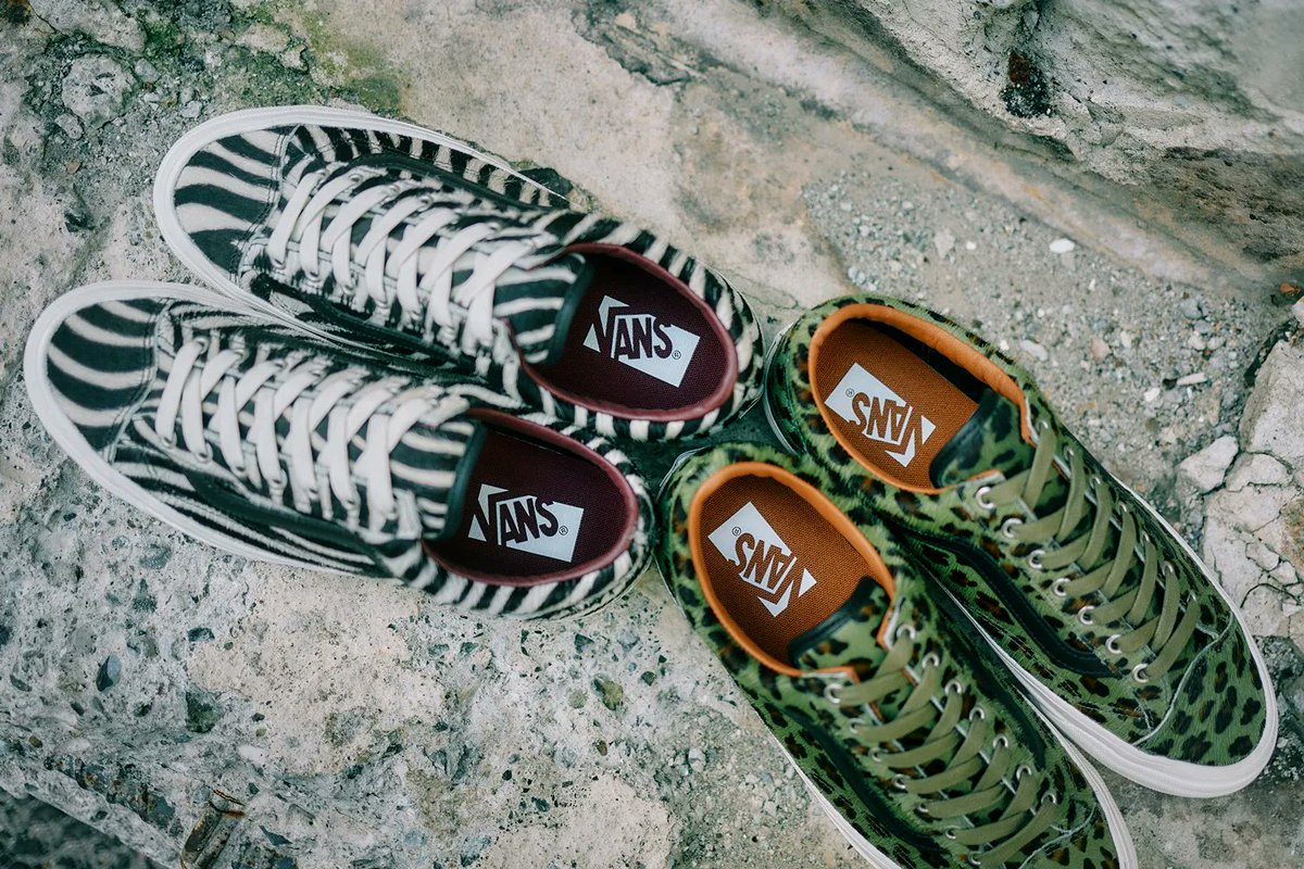 2026年 1/1 発売】 VANS PREMIUM OLD SKOOL 36 “Zebra/Cheetah