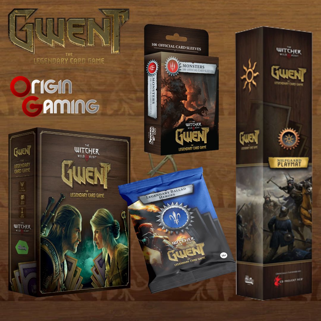_Origin_Gaming_'s tweet photo. Gwent known for its deep strategic elements, including bluffing, careful resource management, and reading the opponent’s moves. Choose when to push or when to hold back. A must-have for Witcher fans and card game enthusiasts alike.

https://t.co/znPwayCn4N

#origingaming #gwent https://t.co/0dDnsAfyFv