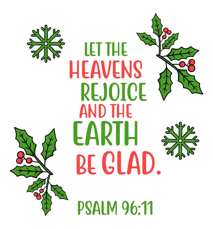 Holy__Bible1's tweet image. Psalm 96:11
#Christmas #MerryChristmas