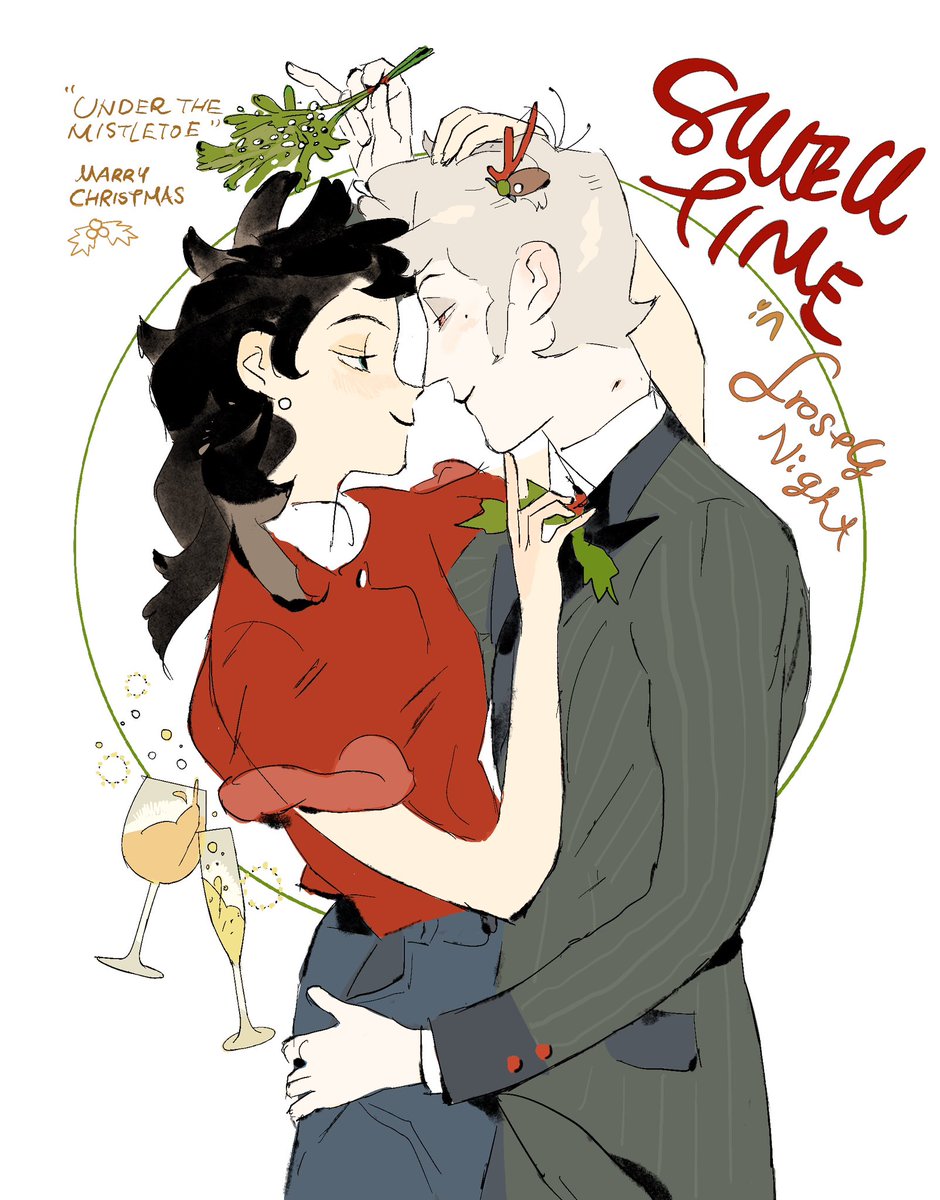 The swell time in the frost night ❄️
A quick graffiti for this season 
Merry Christmas everyone 🎄