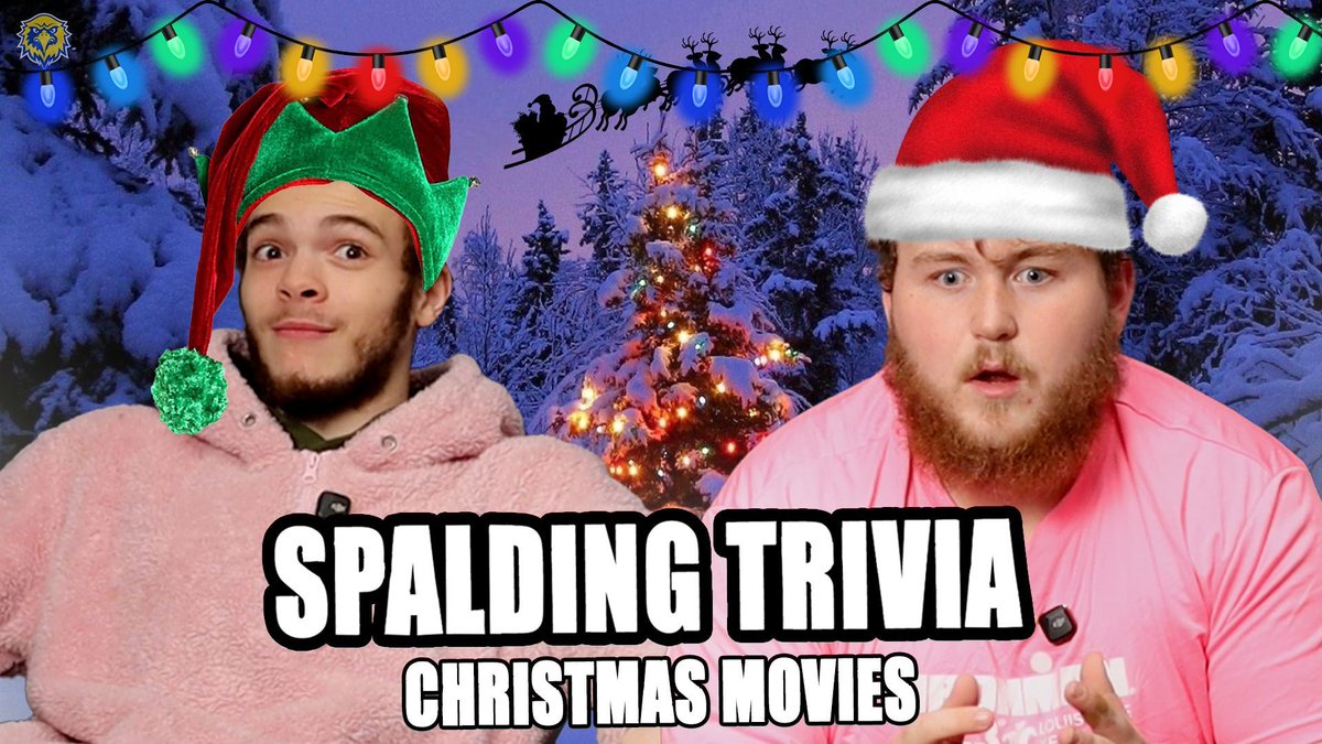 Merry Christmas from Spalding Esports! Check out our newest video as some of our players test their Christmas movie knowledge!

youtube.com/channel/UCJHPp…