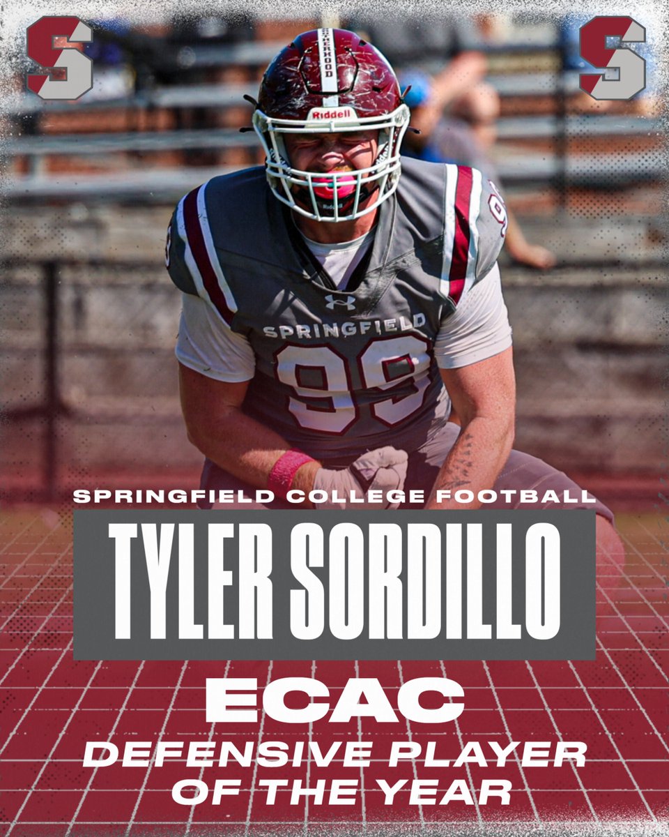 _SCFootball's tweet image. Huge congratulations to Craig Connell, Hunter Hayes, and Tyler Sordillo on earning All-ECAC honors‼️🔻🏈👏
Tyler Sordillo's attitude and effort upfront earned him ECAC Defensive Player of the Year‼️🔻
#LTBR