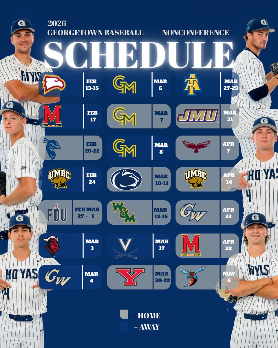 Georgetown Baseball tweet media