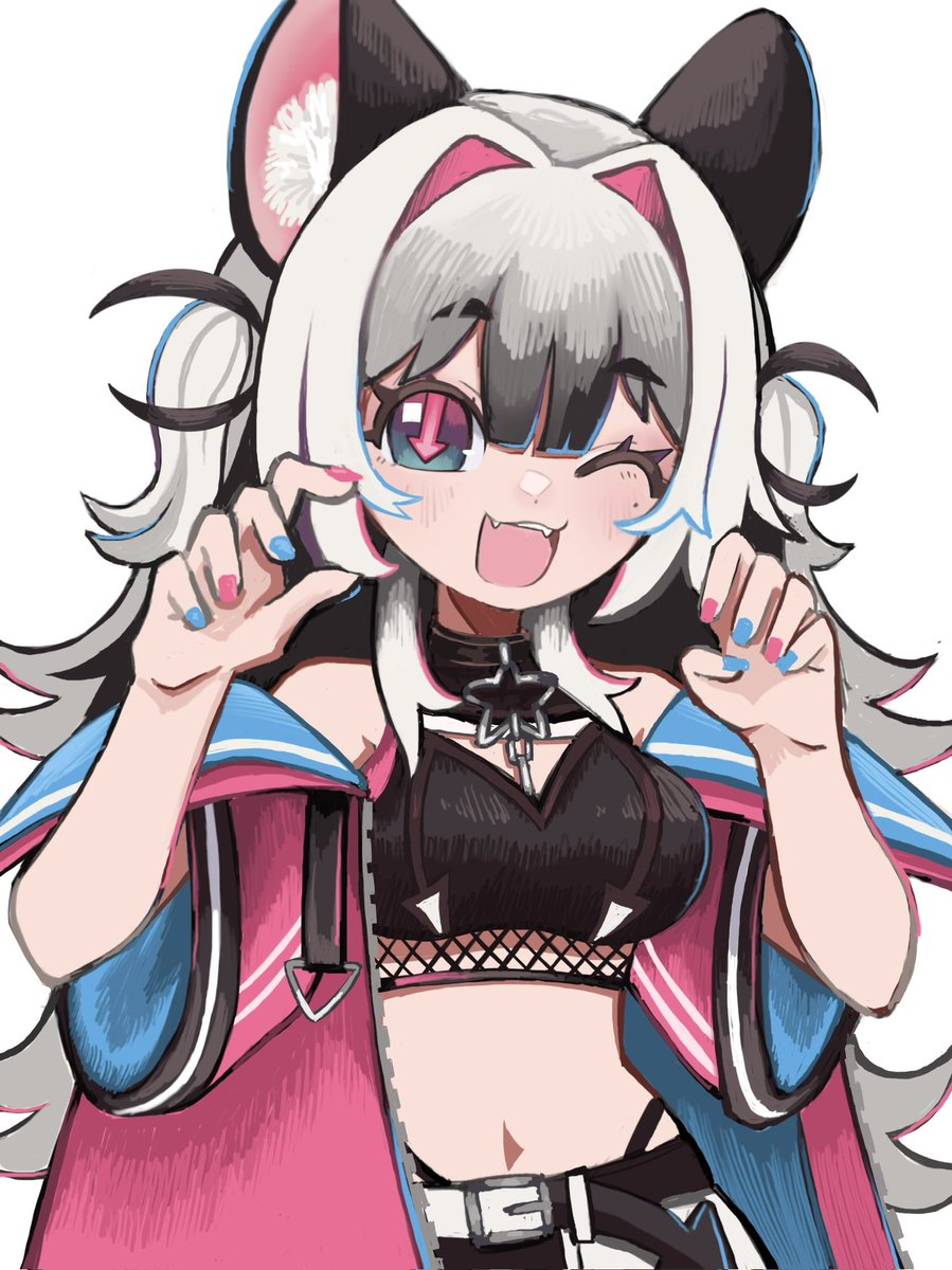 DevilishVee's tweet image. made art !!! hi!!