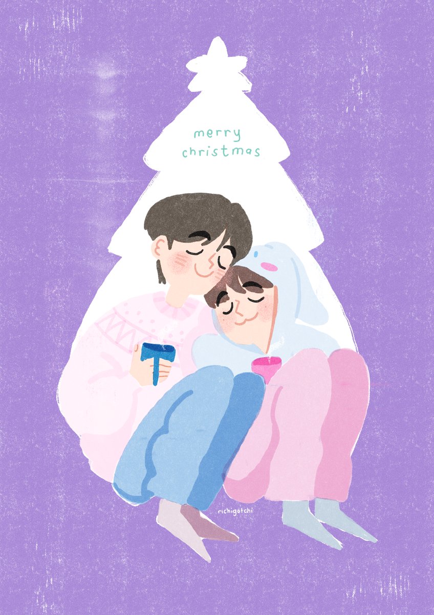 richigotchi's tweet image. cozy haobin for @daisyhaos !! 🎄 #ZB1SecretSanta2025