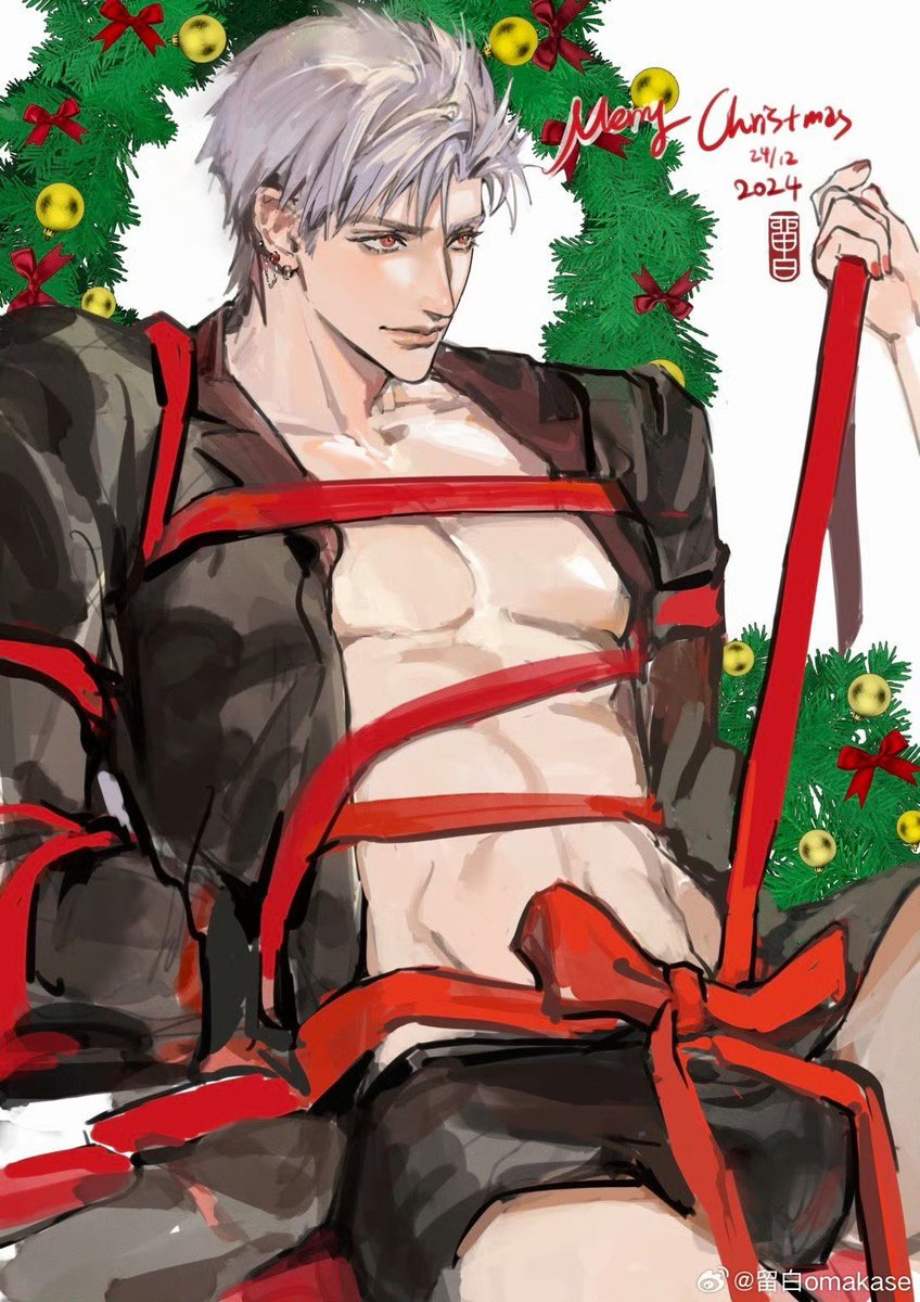 SylusReigns's tweet image. Merry Christmas kittens🥰🎄
Cre: 留白omakase