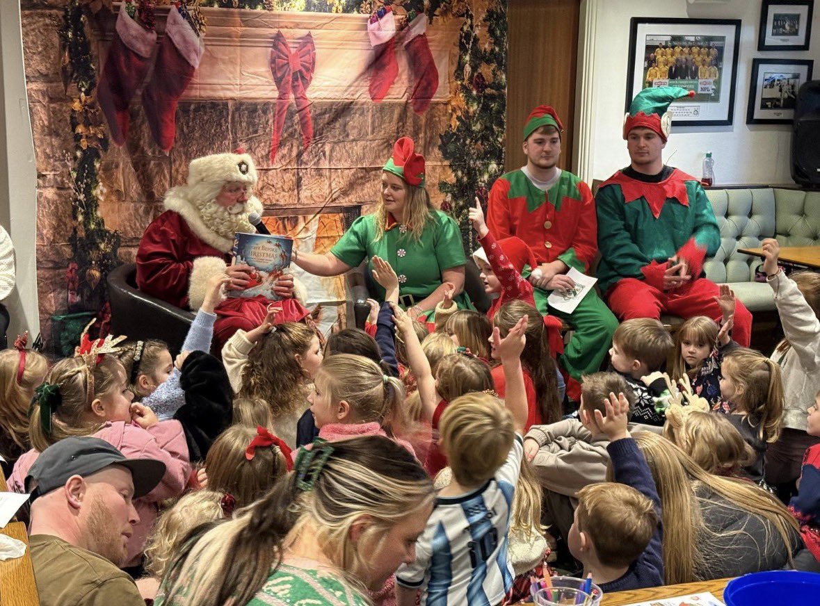 A festive afternoon down at the Versa Sportswear Stadium. Many thanks to all that came out and a very merry Christmas to one and all.