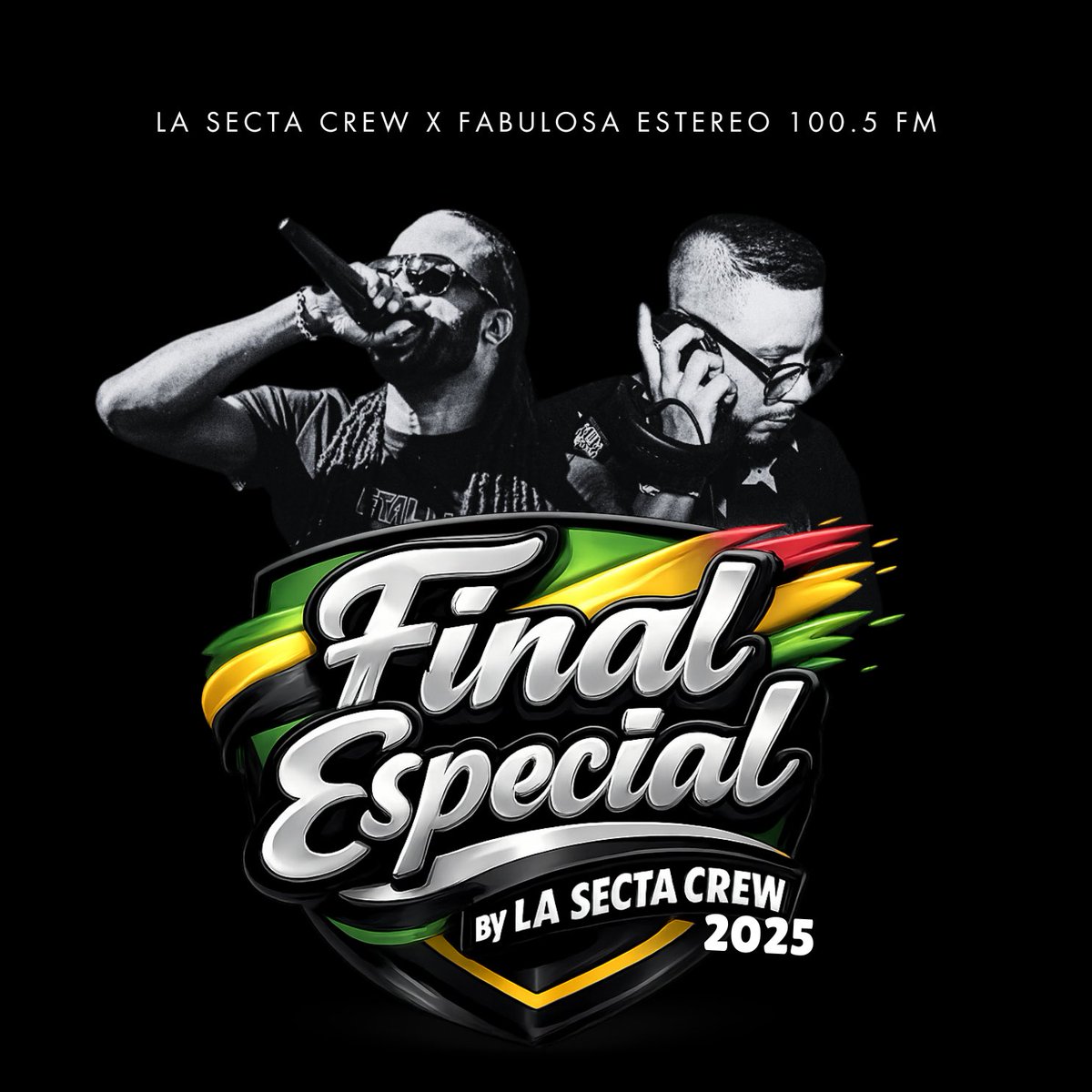 ¡Ya Disponible!
Final Special 2025 By La Secta Crew X Fabulosa Estereo 100.5 FM 

👉 lasectacrew.net

Muchas gracias a todos y felices fiestas 🥳