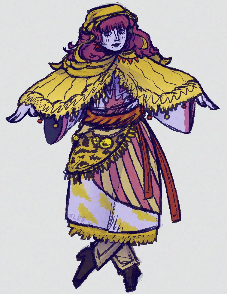 Xlebesh_'s tweet image. Marina, but she's yellow mage
#FearandHunger