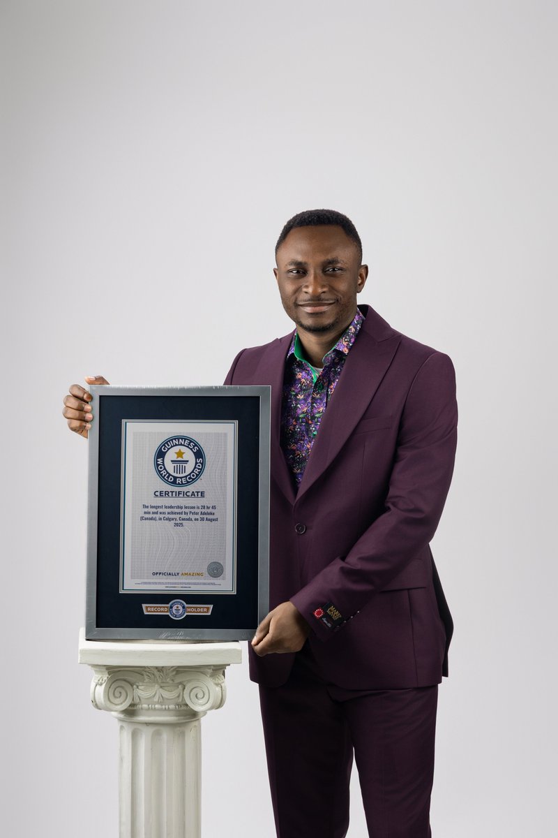 To celebrate this festive christmas season and my Guinness World Records achievement, we are giving ₦100,000 to everyone who engages with this post using the hashtag #PeterAdelekeGWRHolder
To participate:
Post or quote-tweet using #PeterAdelekeGWRHolder.
Share a message