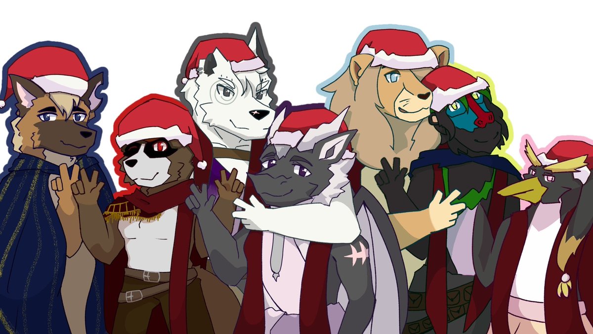 Not only is it A Christmas Day! But it was also the year I turned 22 cuz my birthday! So thank you to the <a href="/DISL_JRGnBDlN/">Seclusion 【ŋo-saq】(full)</a> for doing both in this one art!