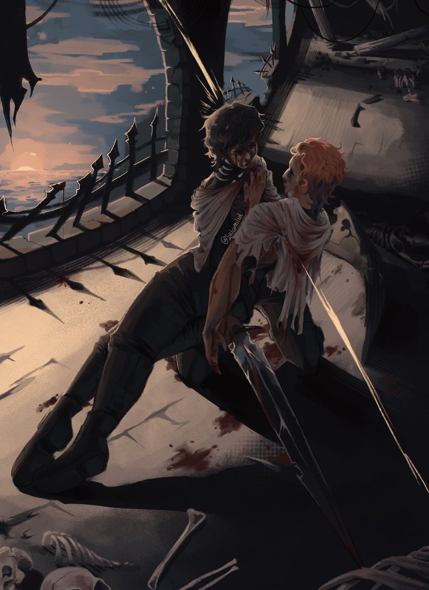 Salamiilid's tweet image. one flesh one end

#tlt #thelockedtomb #griddlehark #GideonTheNinth