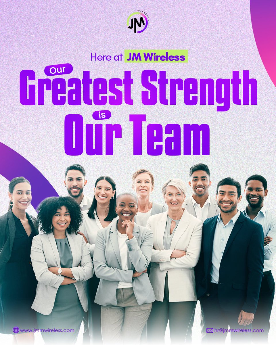 Progress becomes natural when people feel valued and connected. With shared energy and shared commitment, each person contributes to something bigger than themselves. That’s how cultures thrive.

#PeoplePowered #JMWireless #ProgressCulture #TeamDriven #GrowthMindset