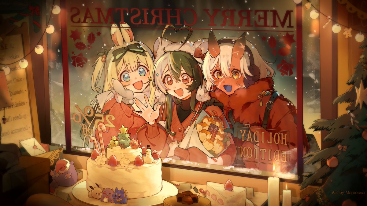 Momotexx's tweet image. メリクリ～🎄