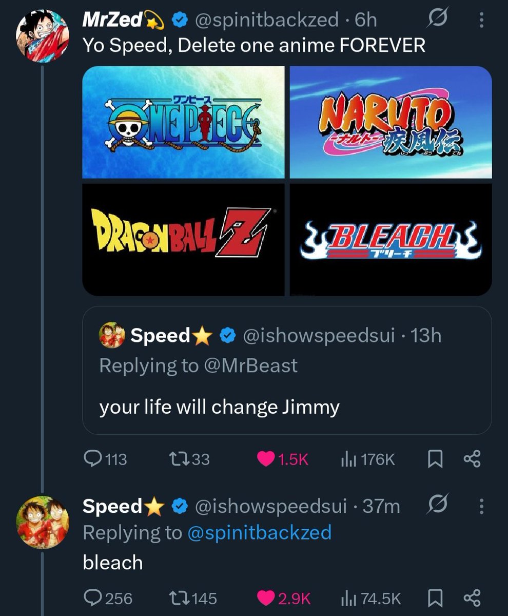 spinitbackzed's tweet image. Mrbeast in January Speed in December 😭 gonna have this pinned for a long time 😹